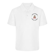  White Polo Shirt - Albert Bradbeer Primary