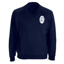  NAVY YR6 V Neck Sweatshirt - Our Lady & St Rose of Lima Catholic Primary